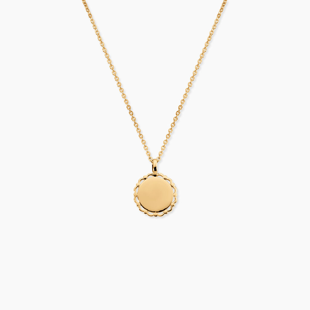 Collier Va&iuml;la Argent Dor&eacute; A L'Or 750/1000 - Colliers ete Femme | Marc Orian