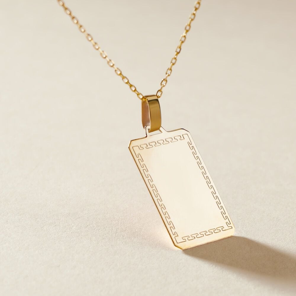 Pendentif Sirona Or Jaune - Bijoux personnalis&eacute;s Famille | Marc Orian
