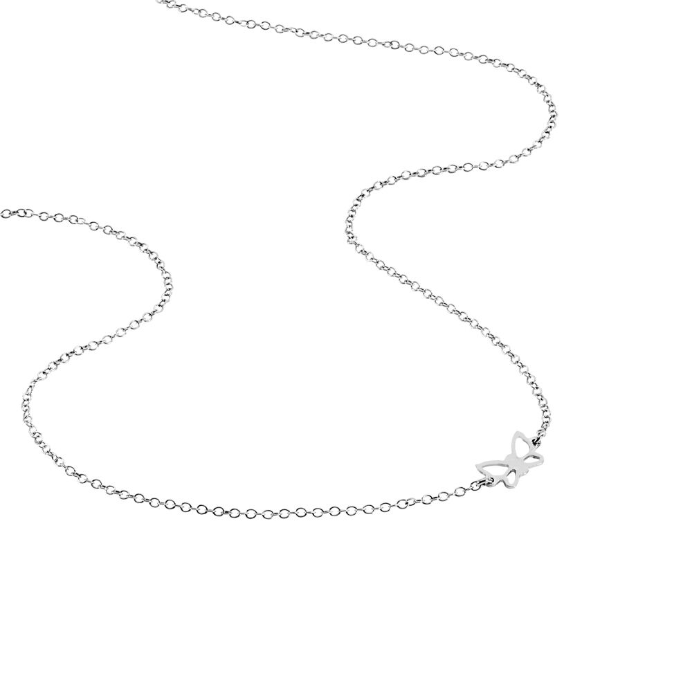 Collier Graziella Argent Blanc - Colliers Femme | Marc Orian