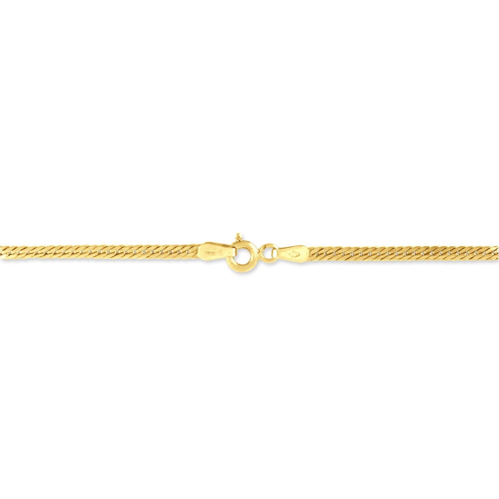 Bracelet Or Jaune Izel Maille Anglaise - Bracelets mailles Femme | Marc Orian