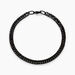 Bracelet Torino Acier Noir - Bracelets chaînes Homme | Marc Orian