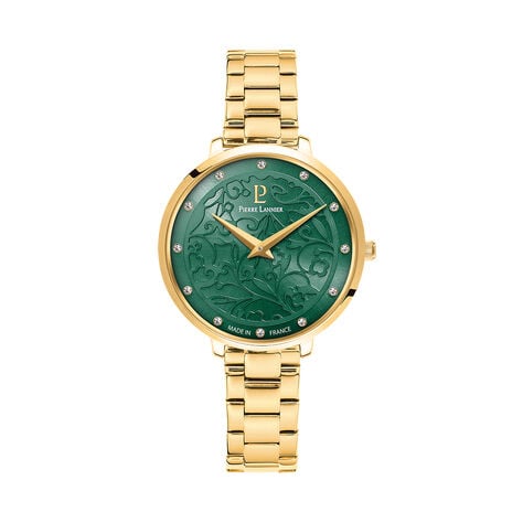Montre Pierre Lannier Eolia Vert - Montres &eacute;tanches Femme | Marc Orian