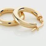 Cr&eacute;oles Ajania Or Jaune - Cr&eacute;oles Femme | Marc Orian