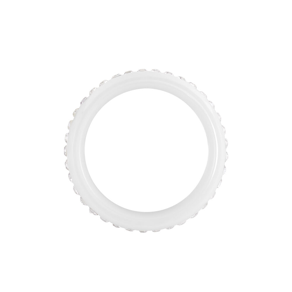 Bague Ceramik Design Ceramique Strass Et Céramique -  Femme | Marc Orian