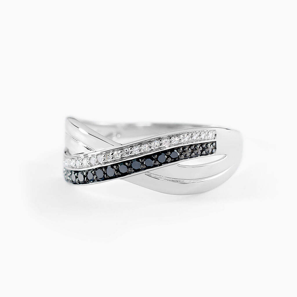 Bague Martika Or Blanc Diamant - Bagues pierres pr&eacute;cieuses Femme | Marc Orian