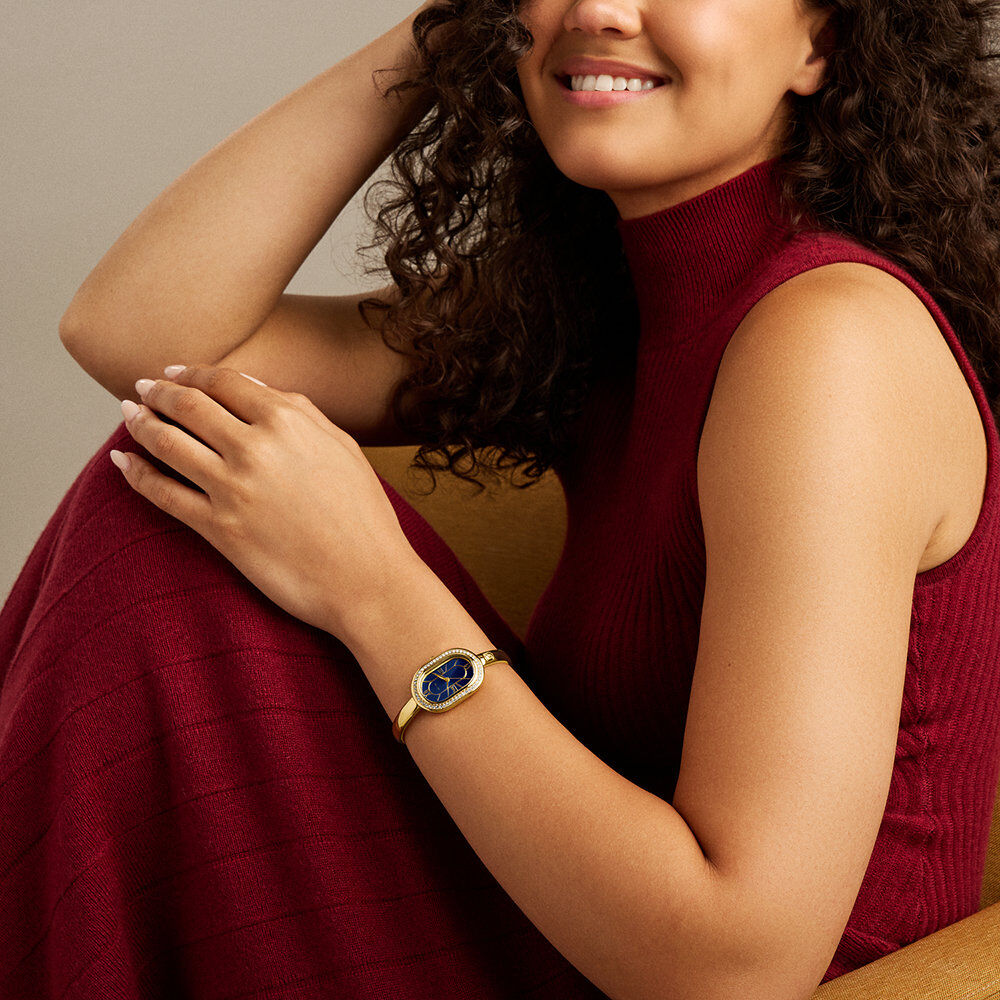 Montre Fossil Sloan Bleu - Montres &eacute;tanches Femme | Marc Orian