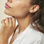 Boucles D'oreilles Puces Yl&eacute;na Plaqu&eacute; Or Jaune Oxyde De Zirconium - Puces Femme | Marc Orian