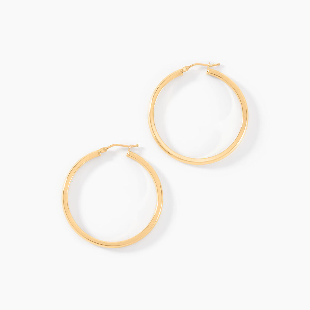 Créoles Ilana Or Jaune - Créoles Femme | Marc Orian