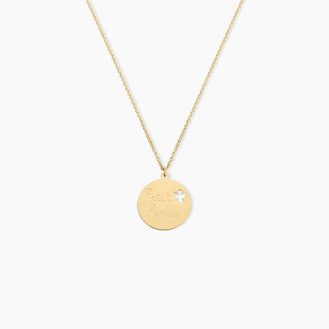 Collier Benedicte Message Or Jaune - Colliers ete Enfant | Marc Orian