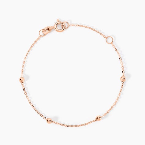 Bracelet Corynn Or Rose - Bracelets chaînes Enfant | Marc Orian