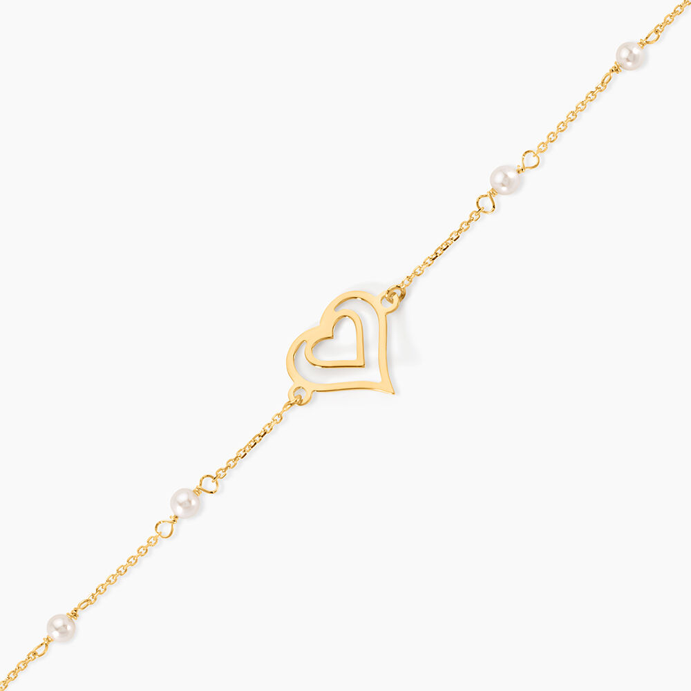 Bracelet Andrieu Or Jaune Perle De Culture - Bracelets cha&icirc;nes Femme | Marc Orian