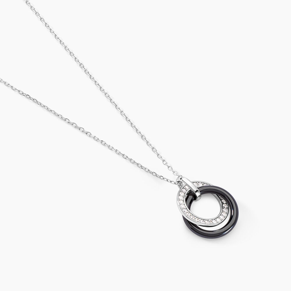Collier Grizzel Argent Blanc Oxyde De Zirconium - Colliers avec pierres Femme | Marc Orian