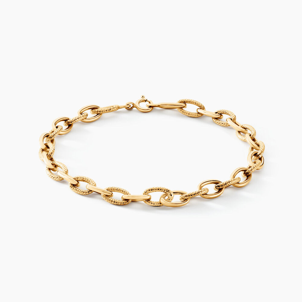 Bracelet Jodie Or Jaune - Bracelets cha&icirc;nes Famille | Marc Orian