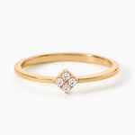 Bague Jil Plaqu&eacute; Or Jaune Oxyde De Zirconium - Bijoux fantaisie Femme | Marc Orian