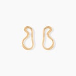 Boucles D'oreilles Puces Seyda Plaqu&eacute; Or Jaune - Puces Femme | Marc Orian