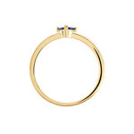 Bague Erma Plaqu&eacute; Or Dor&eacute; Oxyde De Zirconium - Bijoux fantaisie Femme | Marc Orian