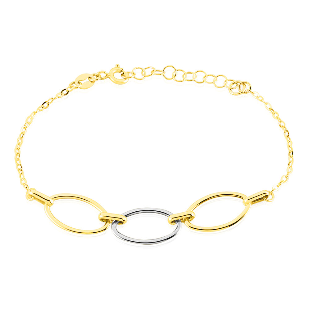 Bracelet Lucia Or Bicolore - Bracelets chaînes Femme | Marc Orian