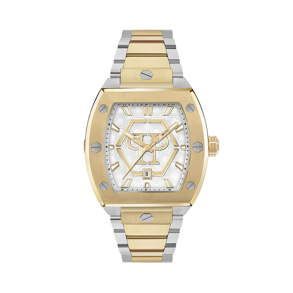 Montre Philipp Plein Hexagon Phantom Argent&eacute; - Montres &eacute;tanches Homme | Marc Orian