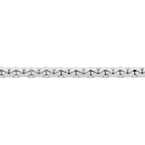 Collier Ivy Maille Haricot Or Blanc - Chaines Femme | Marc Orian