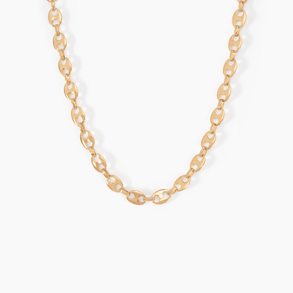 Collier William Plaqué Or Jaune - Chaines Femme | Marc Orian