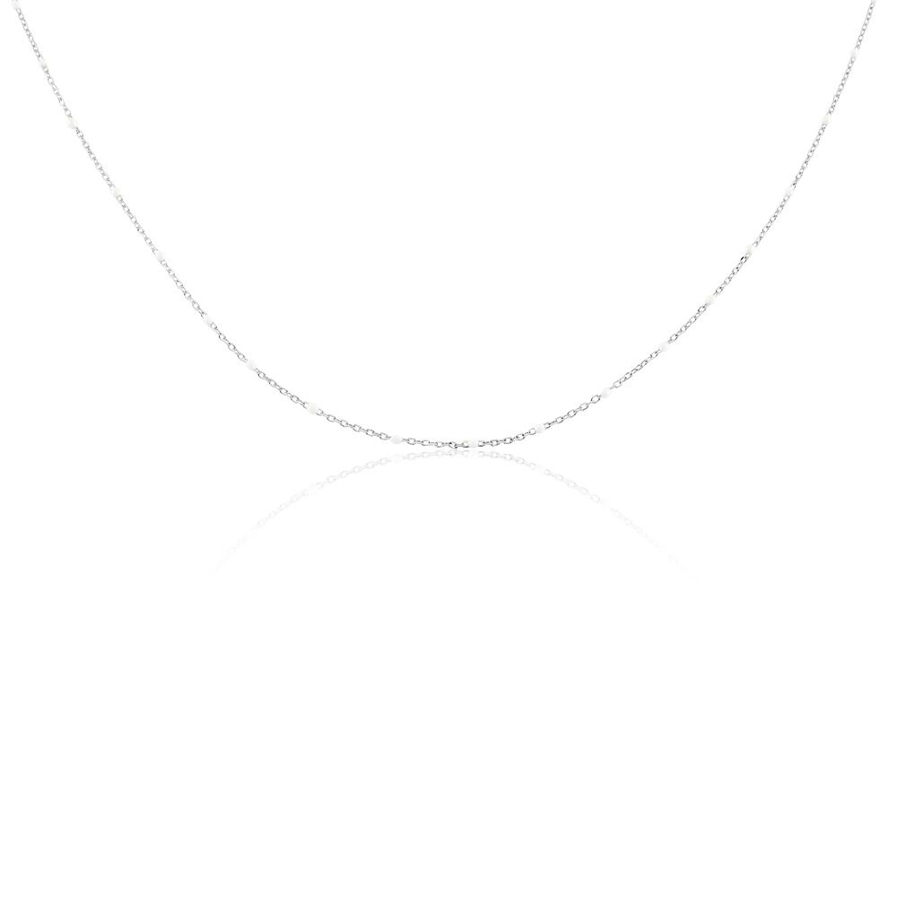 Collier Molly Argent Blanc - Colliers Femme | Marc Orian
