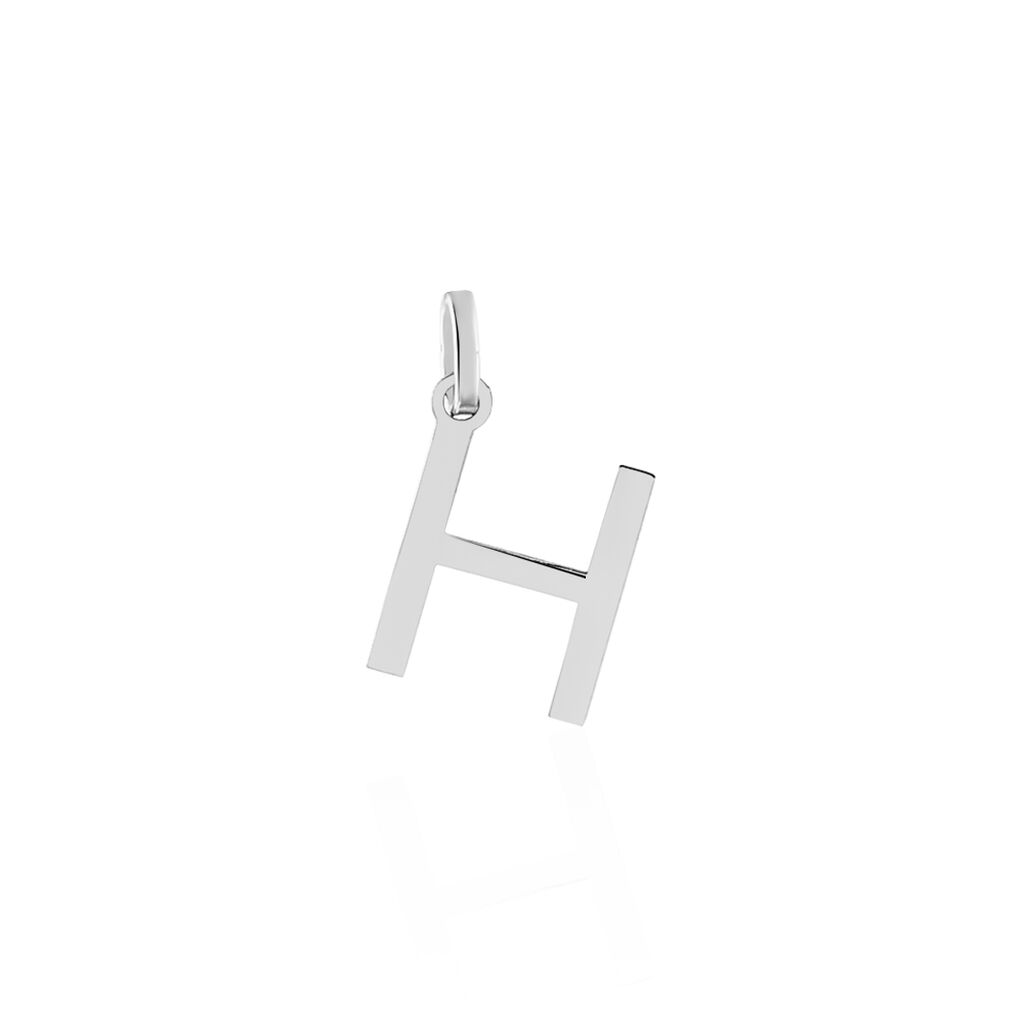 Pendentif Ionia Lettre Or Blanc - Pendentifs Famille | Marc Orian