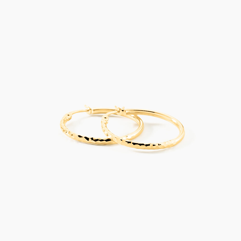 Cr&eacute;oles Kazema Or Jaune - Cr&eacute;oles Femme | Marc Orian