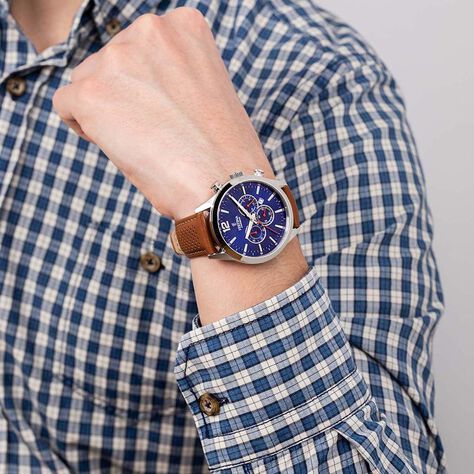 Montre Festina Timeless Chronograph Bleu - Montres classiques Homme | Marc Orian