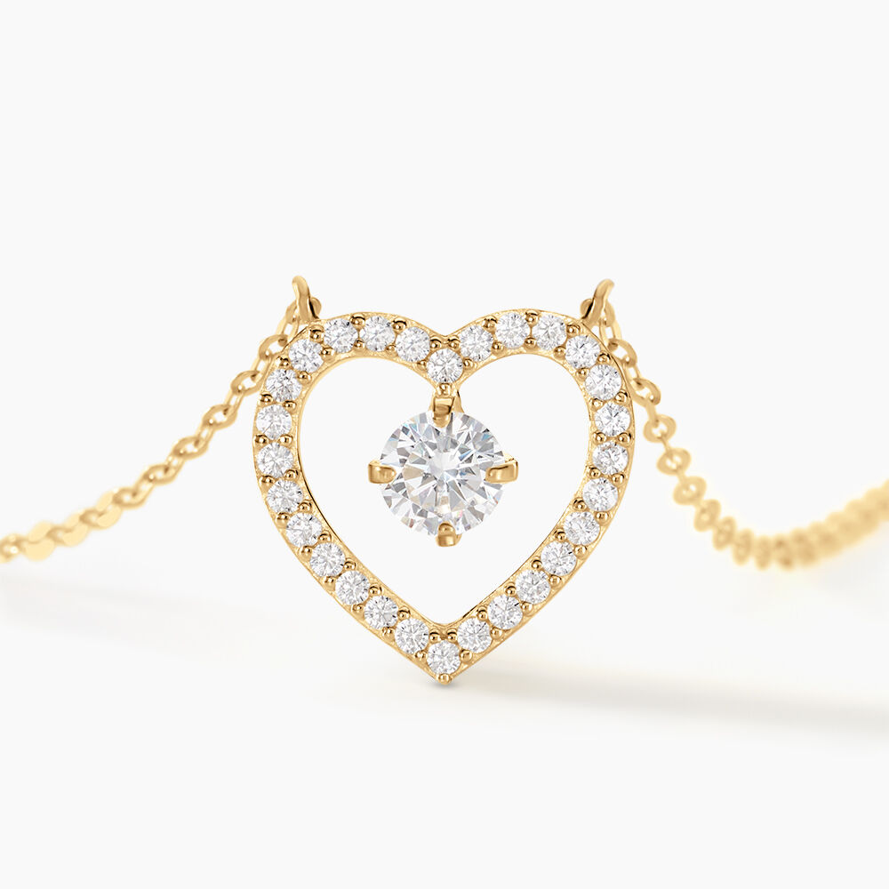 Collier Cortney Or Jaune Oxyde De Zirconium - Colliers avec pierres Femme | Marc Orian