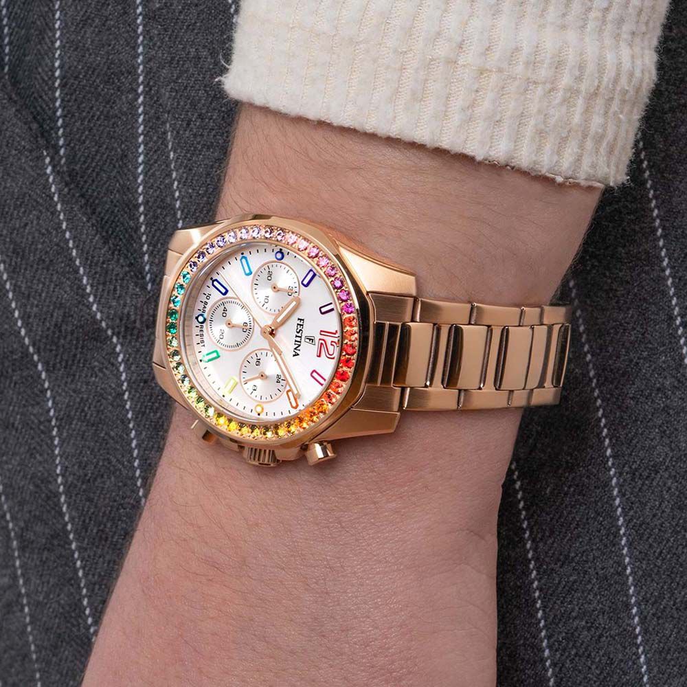 Montre Festina Boyfriend Blanc - Montres étanches Femme | Marc Orian