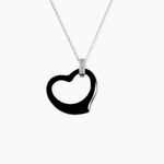 Collier Pam Argent Blanc C&eacute;ramique Et Oxyde De Zirconium - Colliers avec pierres Femme | Marc Orian