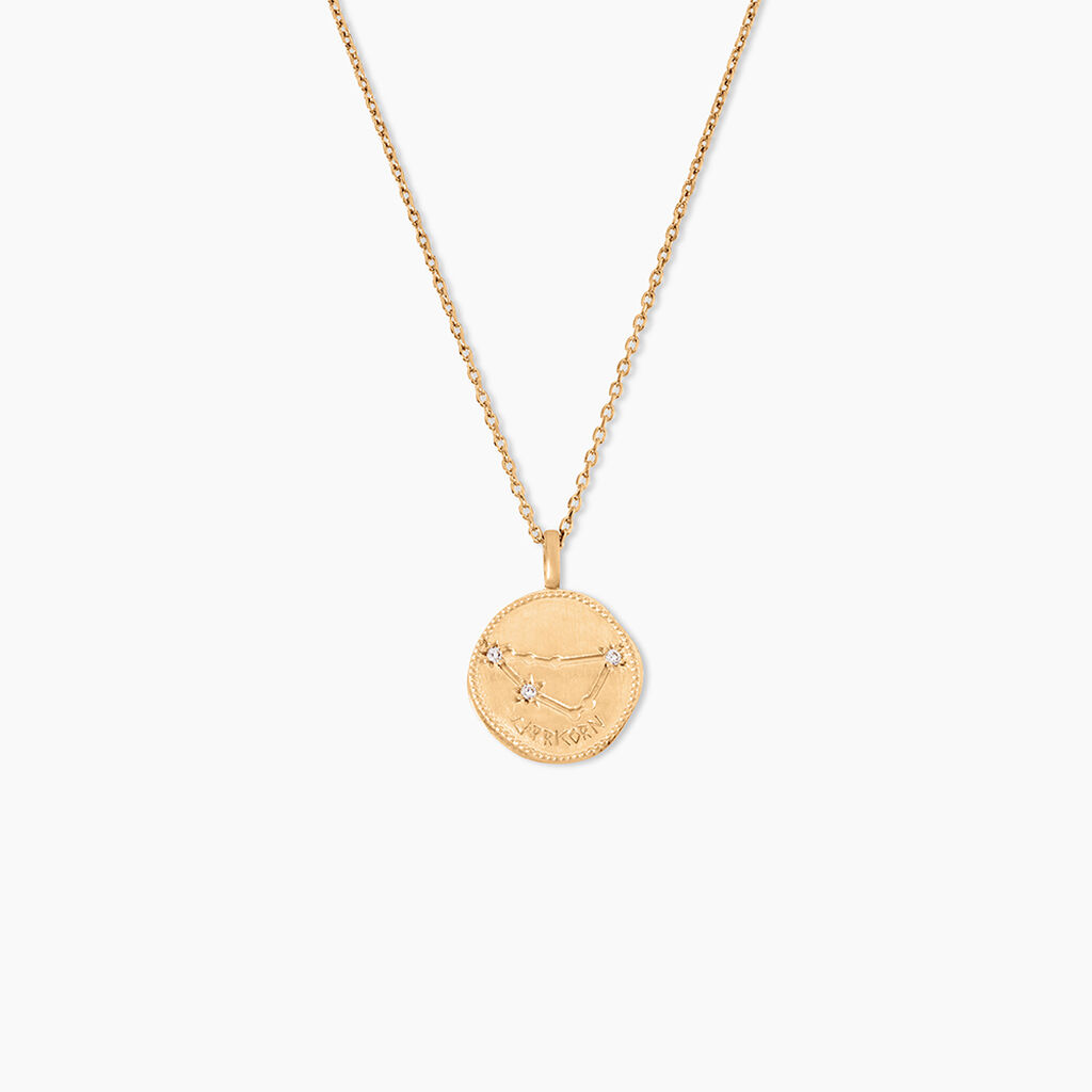Collier Iago Plaqu&eacute; Or Oxydes De Zirconium - Colliers avec pierres Femme | Marc Orian