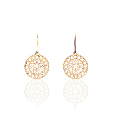 Boucles D'oreilles Pendantes Celso Plaqué Or Jaune - Pendantes Femme | Marc Orian