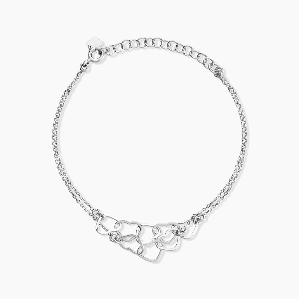 Bracelet Chiara Argent Blanc - Bracelets chaînes Femme | Marc Orian