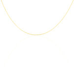 Cha&icirc;ne Igoa Maille For&ccedil;at Diamantee Or Jaune - Chaines Enfant | Marc Orian