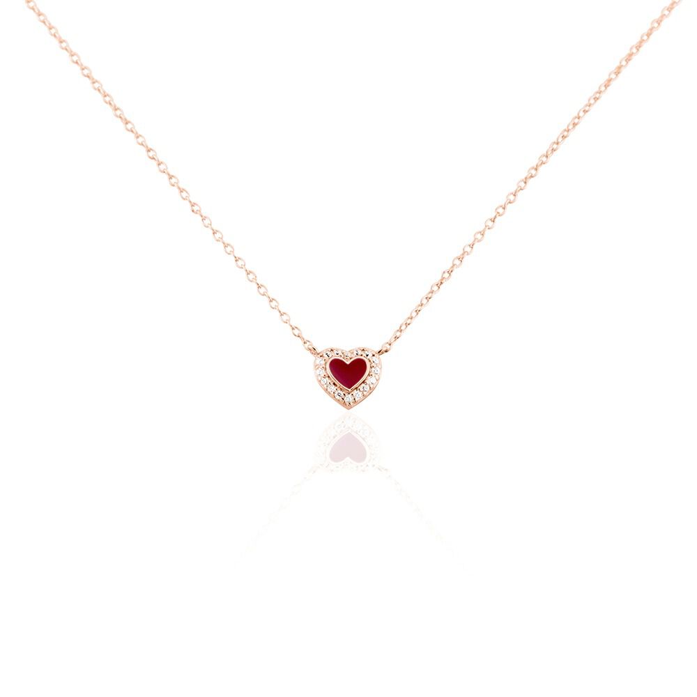 Collier Argent Rose Astor Oxydes De Zirconium - Colliers avec pierres Femme | Marc Orian