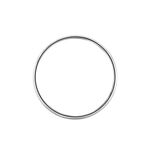 Alliance Isidorius Ruban Bombe Or Blanc - Alliances personnalis&eacute;es Famille | Marc Orian