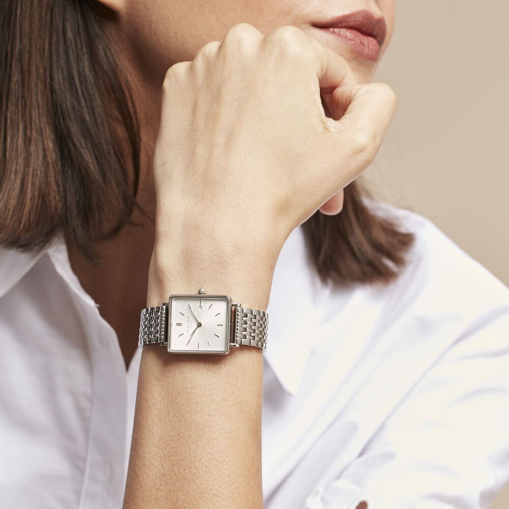 Montre Rosefield Boxy Blanc - Montres étanches Femme | Marc Orian