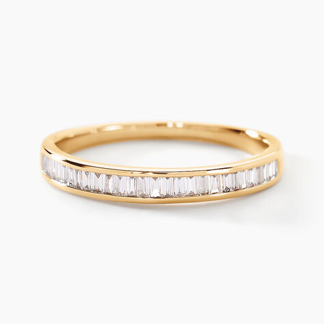 Alliance Eugênio Or Jaune Diamant - Alliances duo Femme | Marc Orian