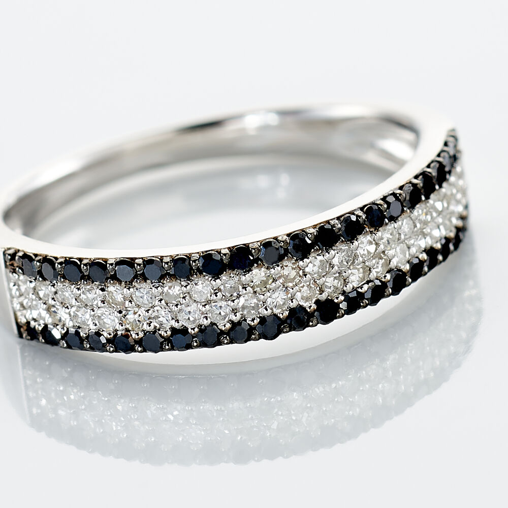 Bague Maissara Or Blanc Diamant - Bagues pierres pr&eacute;cieuses Femme | Marc Orian