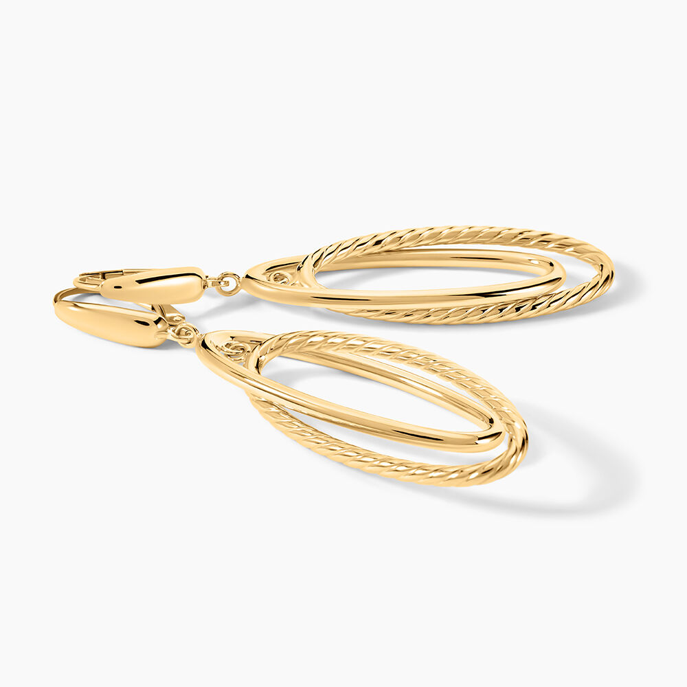 Boucles D'Oreilles Pendantes Francisek Or Jaune - Pendantes Femme | Marc Orian