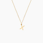 Pendentif Ionia Lettre Or Jaune - Pendentifs Famille | Marc Orian