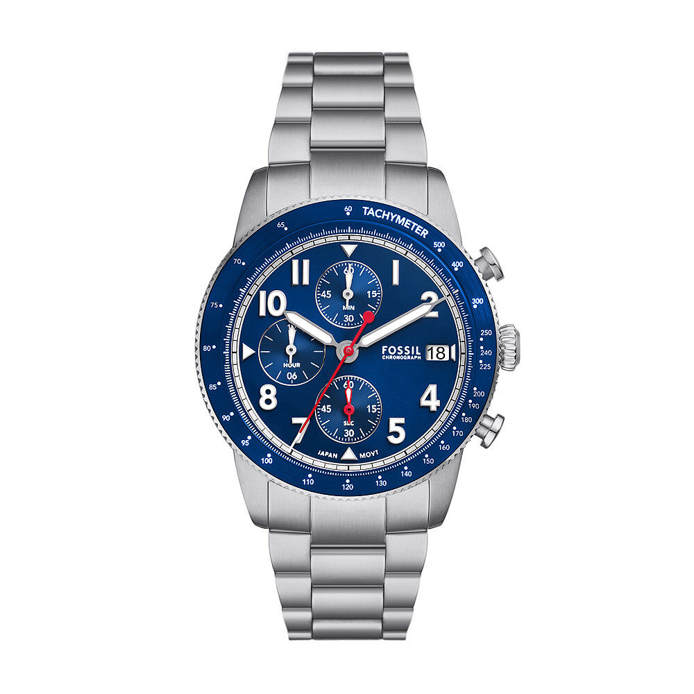 Montre Fossil Sport Tourer Bleu - Montres &eacute;tanches Homme | Marc Orian