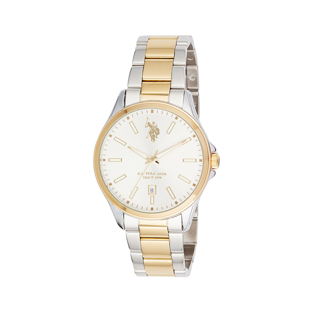 Montre U.S. Polo Us Polo Blaze Blanc - Montres &eacute;tanches Homme | Marc Orian