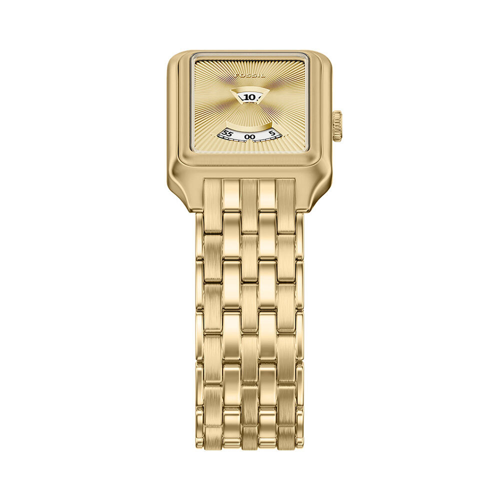 Montre Fossil Raquel Jumping Hour Dor&eacute; - Montres &eacute;tanches Femme | Marc Orian
