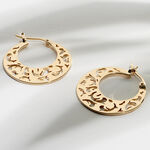 Cr&eacute;oles Tyfene Plaqu&eacute; Or Jaune - Cr&eacute;oles Femme | Marc Orian