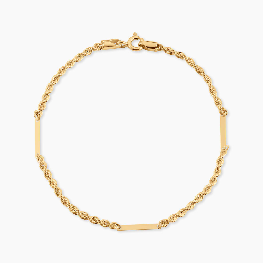 Bracelet Jerry Or Jaune - Bracelets cha&icirc;nes Femme | Marc Orian