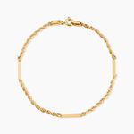 Bracelet Jerry Or Jaune - Bracelets cha&icirc;nes Femme | Marc Orian