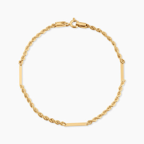 Bracelet Jerry Or Jaune - Bracelets cha&icirc;nes Femme | Marc Orian
