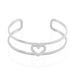 Bracelet Jonc Imagine Agnes Acier Blanc Cristal - Bracelets joncs Femme | Marc Orian